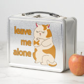 Lunch Box Moody Grosse cat me laisse tranquille (En situation)