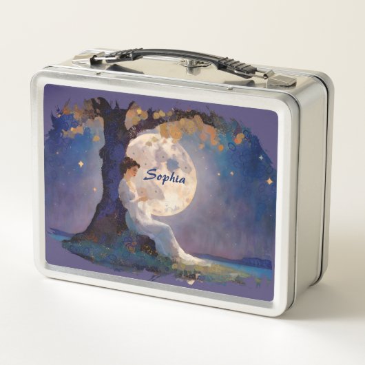 Lunch Box Moonlit Dreamer - Serene Night Sky (Dos)