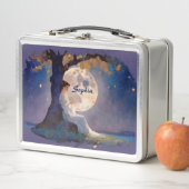 Lunch Box Moonlit Dreamer - Serene Night Sky (En situation)