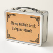 Lunch Box Morale de culte (Devant)