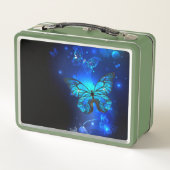 Lunch Box Morpho Butterfly in the Dark Background (Dos)