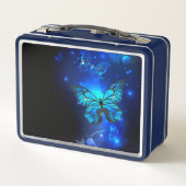 Lunch Box Morpho Butterfly in the Dark Background (Dos)
