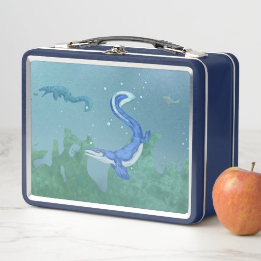 Lunch Box Mosasaure (En situation)