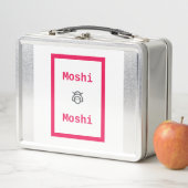 Lunch Box Moshi Moshi Market Logo - Inspired Design (En situation)