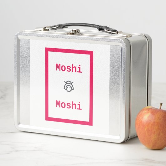 Lunch Box Moshi Moshi Market Logo - Inspired Design (En situation)