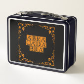 Lunch Box Mot magique Abracadabra (Dos)