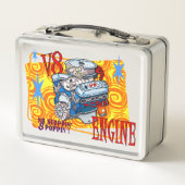 LUNCH BOX MOTEUR CARTOON V-8 (Dos)