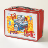 LUNCH BOX MOTEUR CARTOON V-8 (Dos)