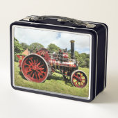 Lunch Box MOTEUR DE TRACTION À VAPEUR vintage (Dos)