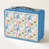 Lunch Box Motif abstrait de forme d'aquarelle (Dos)