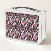 Lunch Box Motif au néon de maquillage (Dos)