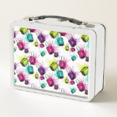 Lunch Box Motif au néon de vernis à ongles (Dos)