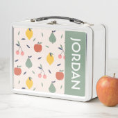 Lunch Box Motif aux fruits mignons (En situation)