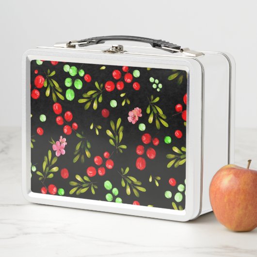 Lunch Box Motif Baies (En situation)