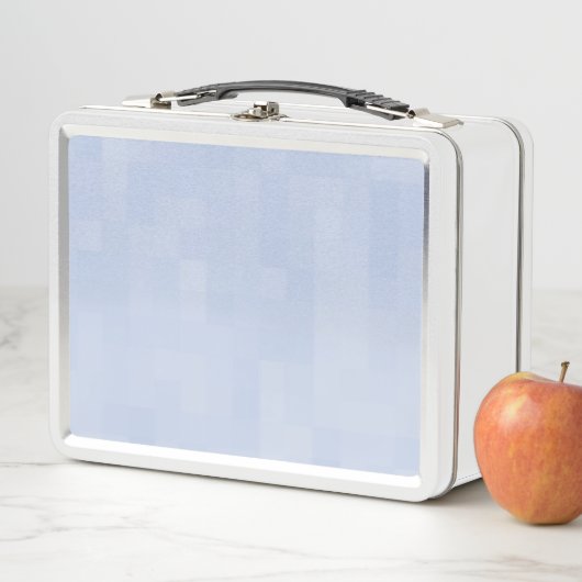 Lunch Box Motif bleu clair - (En situation)