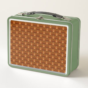 Lunch Box Motif Bohème Rétro dans le Style des Années 70