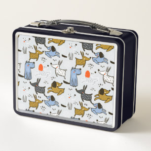 Lunch Box Motif chien mignon Doodle