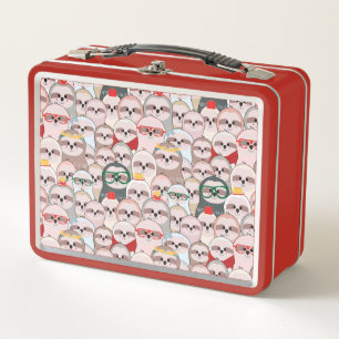 Lunch Box Motif comique de paresse