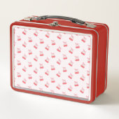 Lunch Box Motif Coquette Cherries Bow (Devant)