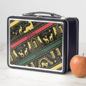 Lunch Box Motif couche Qilin (En situation)