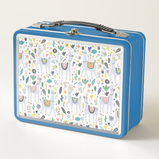 Lunch Box Motif d'alpaga de griffonnage (Devant)