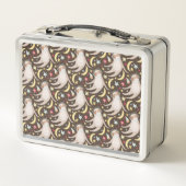 Lunch Box Motif d'astronaute de paresse (Dos)