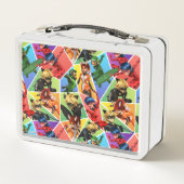 Lunch Box Motif de caractères couleur miquille (Dos)