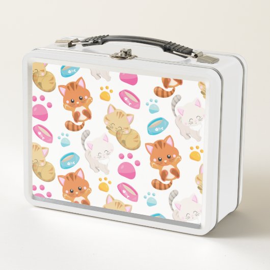 Lunch Box Motif De Chats, Chats Mignons, Kitty, Chatons, Paw (Devant)