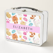Lunch Box Motif De Chats, Chats Mignons, Kitty, Paws, Votre  (Devant)
