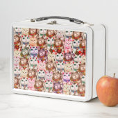 Lunch Box Motif de chats Maneki-neko (En situation)