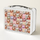 Lunch Box Motif de chats Maneki-neko (Dos)