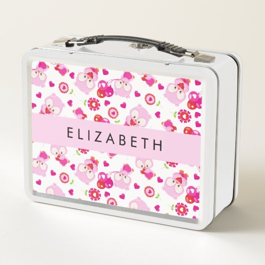 Lunch Box Motif De Chouettes, Chouettes Mignonnes, Chouettes (Dos)