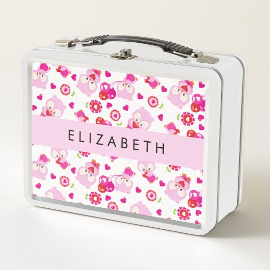 Lunch Box Motif De Chouettes, Chouettes Mignonnes, Chouettes (Devant)