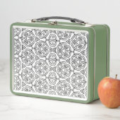 Lunch Box Motif de coeur simple (En situation)