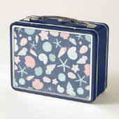Lunch Box motif de coquillages (Dos)