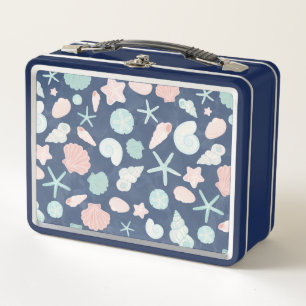 Lunch Box motif de coquillages