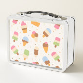Lunch Box Motif de crème glacée, cône de crème glacée, Popsi (Dos)