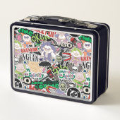 Lunch Box Motif de dessin animé des Super-Vilains de DC (Dos)