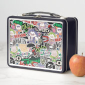 Lunch Box Motif de dessin animé des Super-Vilains de DC (En situation)