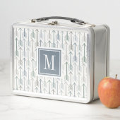 Lunch Box Motif de flèche d'envie de voyager d'aquarelle du (En situation)