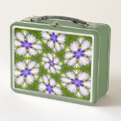 Lunch Box Motif de fleurs blanches (Devant)