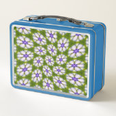Lunch Box Motif de fleurs blanches (Dos)
