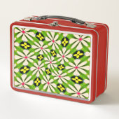 Lunch Box Motif de fleurs esthétiques (Devant)
