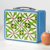 Lunch Box Motif de fleurs esthétiques (En situation)