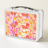 Lunch Box Motif de fleurs mignonnes pour filles (Dos)
