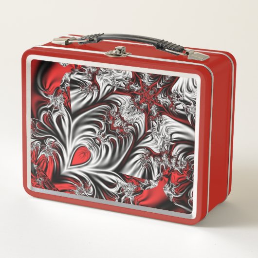 Lunch Box motif de Fractal (Devant)