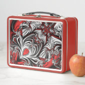Lunch Box motif de Fractal (En situation)