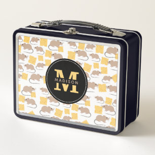 Lunch Box Motif de fromage mignon rongeur de la souris