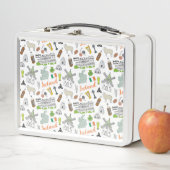 Lunch Box Motif de griffonnage de croquis de l'Irlande (En situation)