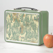 Lunch Box MOTIF de la pêche forestière IT (En situation)